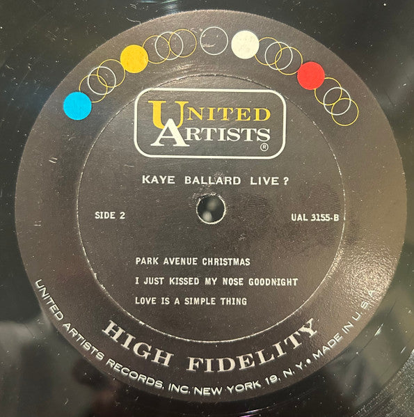 Kaye Ballard Live? - secondary