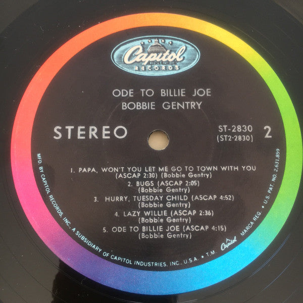 Ode To Billie Joe - secondary