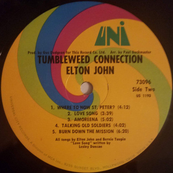 Tumbleweed Connection - secondary