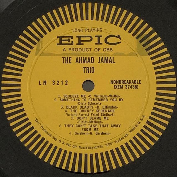 Ahmad Jamal Trio - The Ahmad Jamal Trio