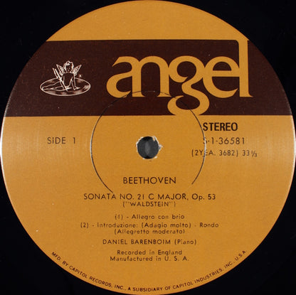 Daniel Barenboim, Ludwig van Beethoven - Beethoven Sonatas No. 21 In C, Op.53 ("Waldstein") - No. 31 In A Flat, Op.110