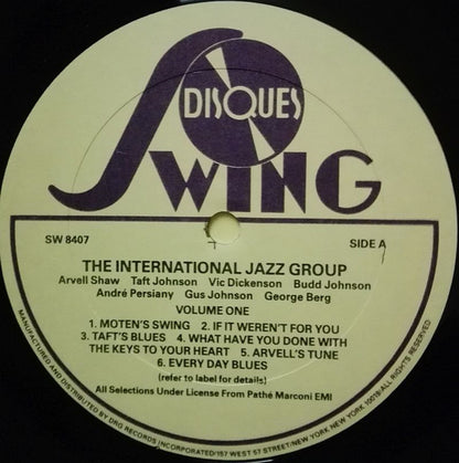 The International Jazz Group - Volume One - secondary