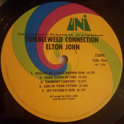 Tumbleweed Connection - secondary
