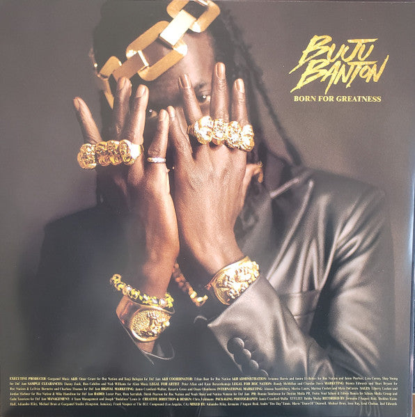 洋楽 BUJU BANTON - BORN FOR GREATNESS LP Buju Banton - Born For Greatness – Five Buck Bin