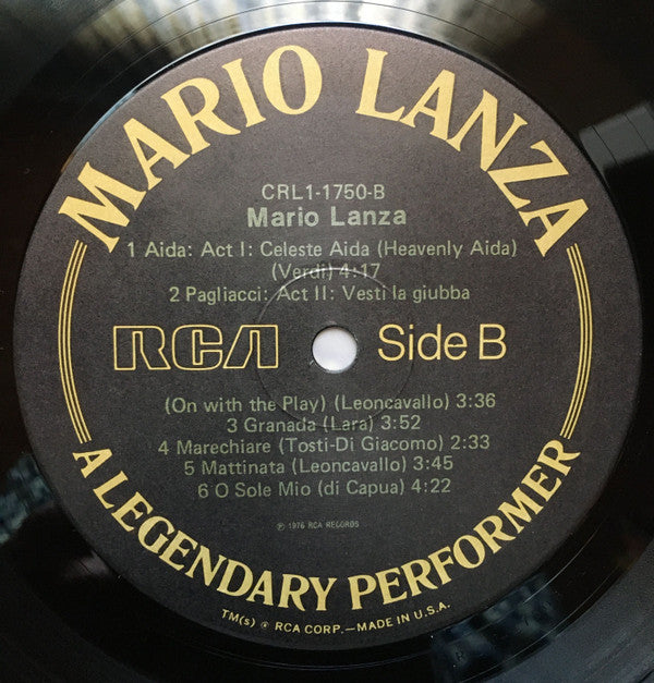 Mario Lanza - A Legendary Performer