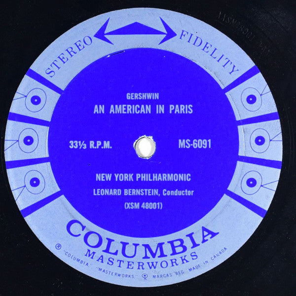 George Gershwin, Leonard Bernstein - Rhapsody In Blue / An American In Paris