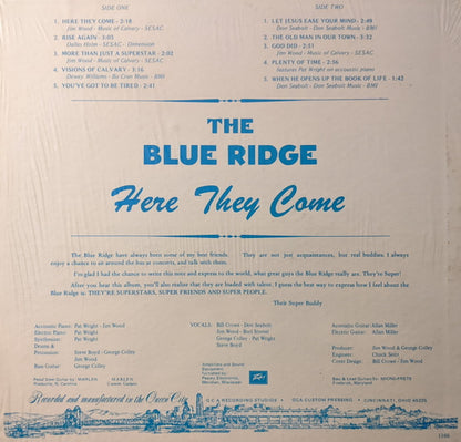 The Blue Ridge Quartet - Here They Come