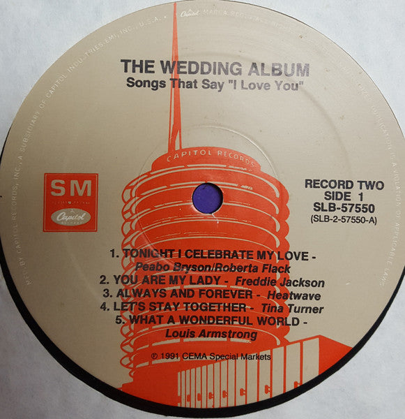 The Wedding Album (Songs That Say "I Love You") - secondary