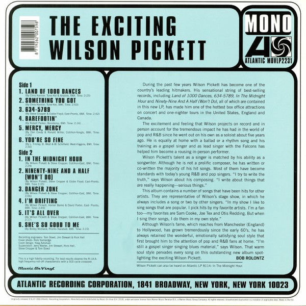 The Exciting Wilson Pickett - secondary