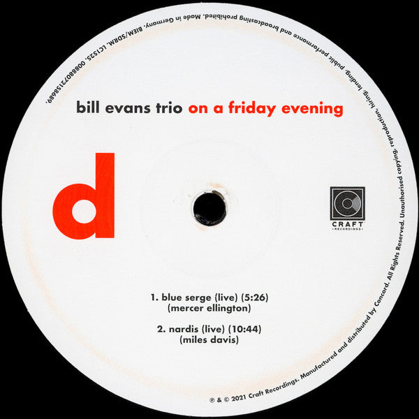 On A Friday Evening - secondary