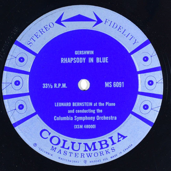 George Gershwin, Leonard Bernstein - Rhapsody In Blue / An American In Paris