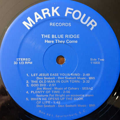 The Blue Ridge Quartet - Here They Come