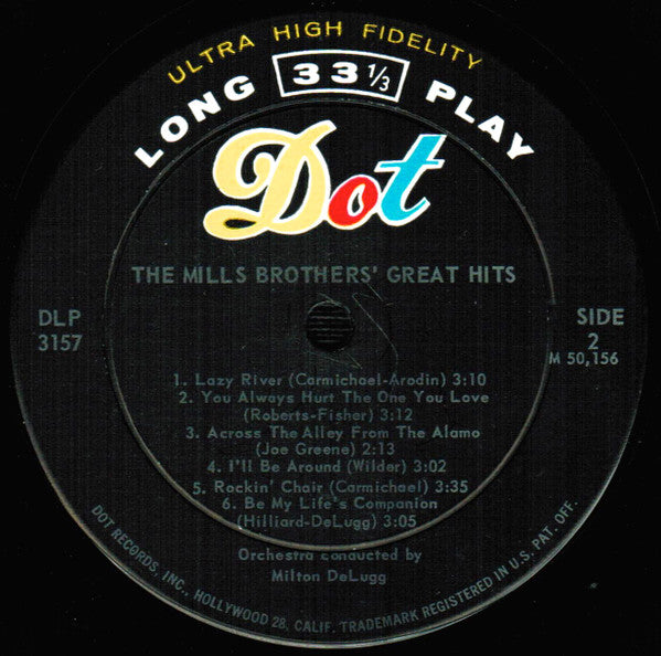 The Mills Bros. Great Hits - secondary