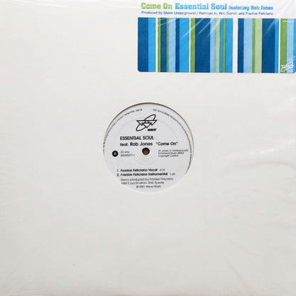12" Single: Essential Soul, Rob Jones - Come On