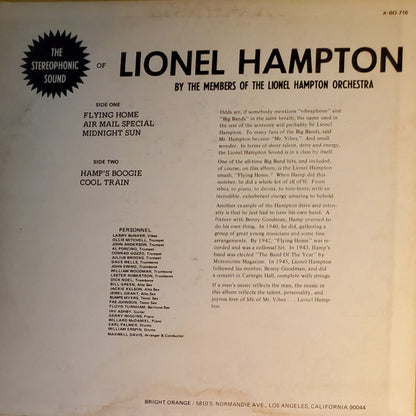 Various - Stereophonic Sound Of "Lionel Hampton"