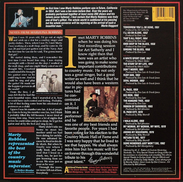 A Lifetime Of Song 1951-1982 - secondary