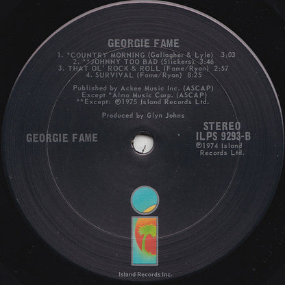Georgie Fame - secondary