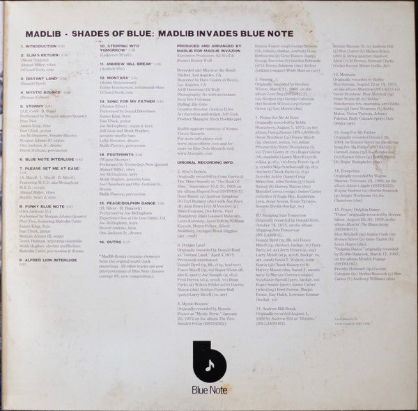 Shades Of Blue (Madlib Invades Blue Note) - secondary