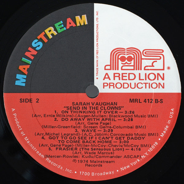 Send In The Clowns - secondary