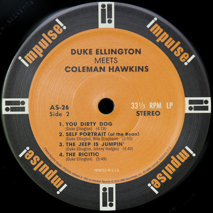 Duke Ellington Meets Coleman Hawkins - secondary