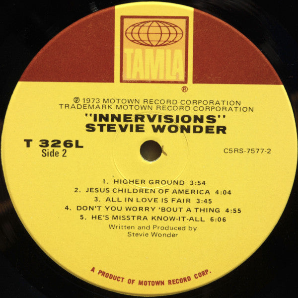 Stevie Wonder - Innervisions