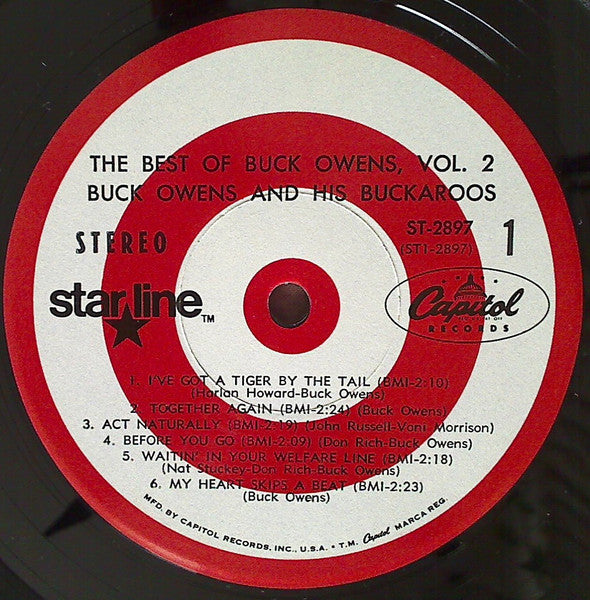 Buck Owens And His Buckaroos - The Best Of Buck Owens Vol. 2