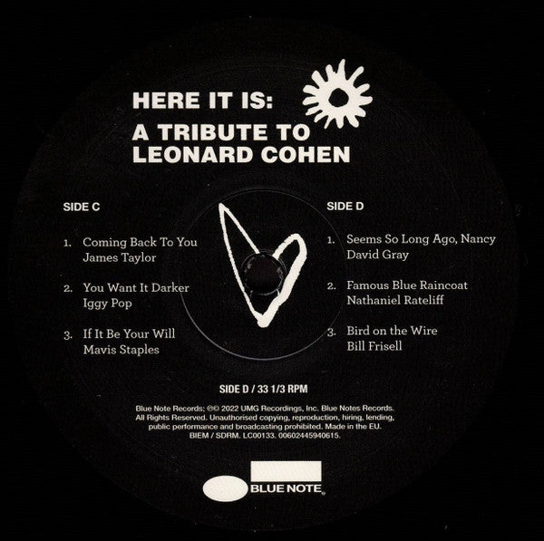 Here It Is: A Tribute To Leonard Cohen - secondary