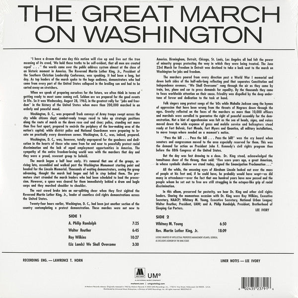 The Great March On Washington - secondary