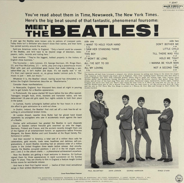 Meet The Beatles! - secondary