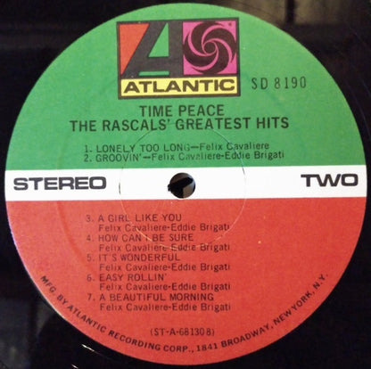 Time Peace: The Rascals' Greatest Hits - secondary