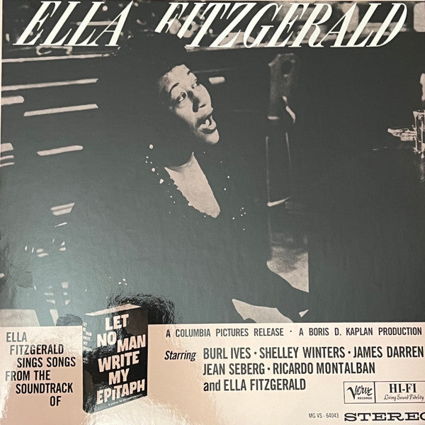 Ella Fitzgerald Sings Songs From Let No Man Write My Epitaph - primary
