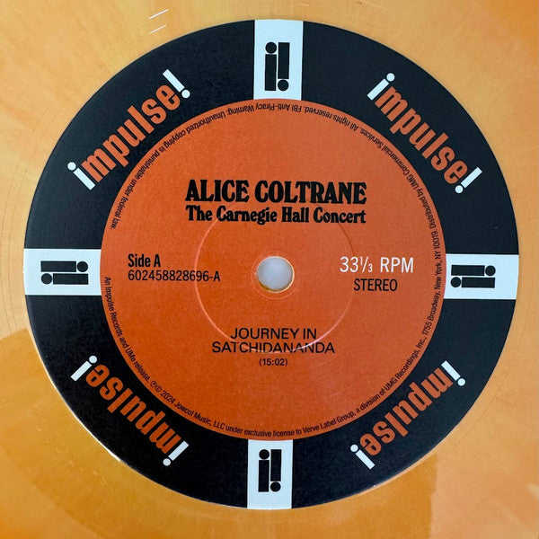 Alice Coltrane - The Carnegie Hall Concert – Five Buck Bin