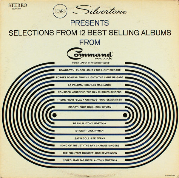 Various - Sears Silvertone Presents Selections From 12 Best Selling Albums From Command