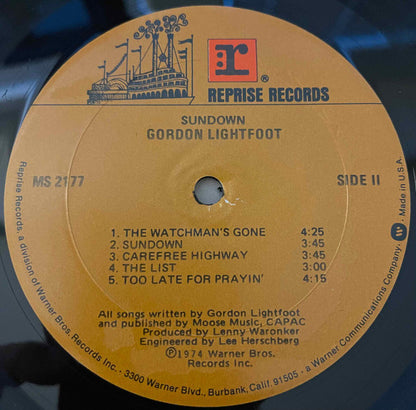 Gordon Lightfoot - Sundown