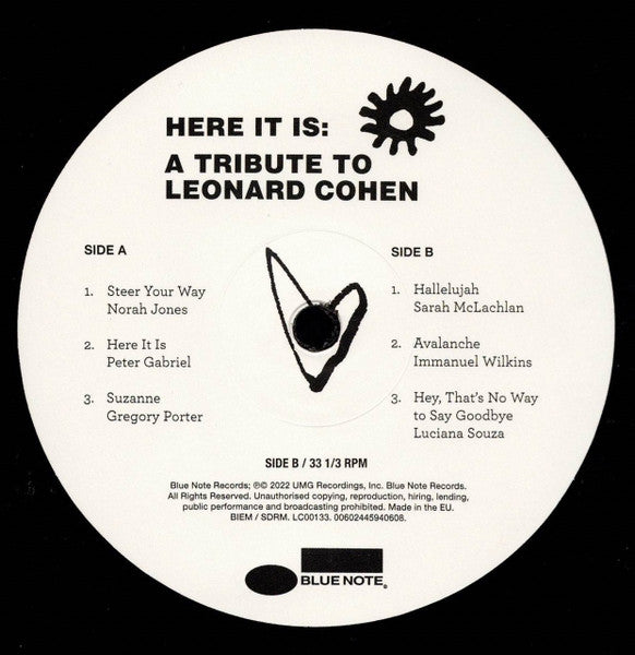 Here It Is: A Tribute To Leonard Cohen - secondary