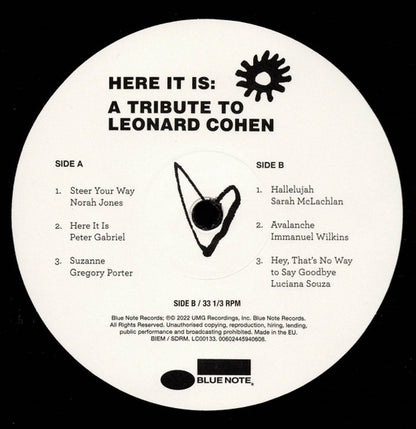 Here It Is: A Tribute To Leonard Cohen - secondary