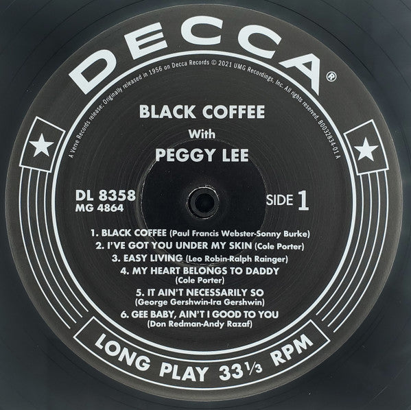 Black Coffee With Peggy Lee - secondary