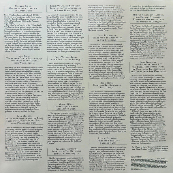 The Hollywood Sound (John Williams Conducts The Academy Awards'® Best Scores) - secondary