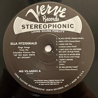 Ella Fitzgerald Sings Songs From Let No Man Write My Epitaph - secondary
