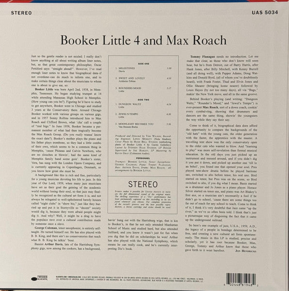 Booker Little 4 & Max Roach - secondary