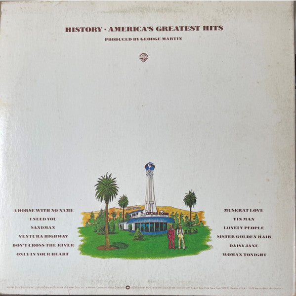 History · America's Greatest Hits - secondary
