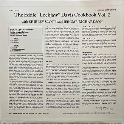 Cookin' With Jaws And The Queen: The Legendary Prestige Cookbook Albums - secondary