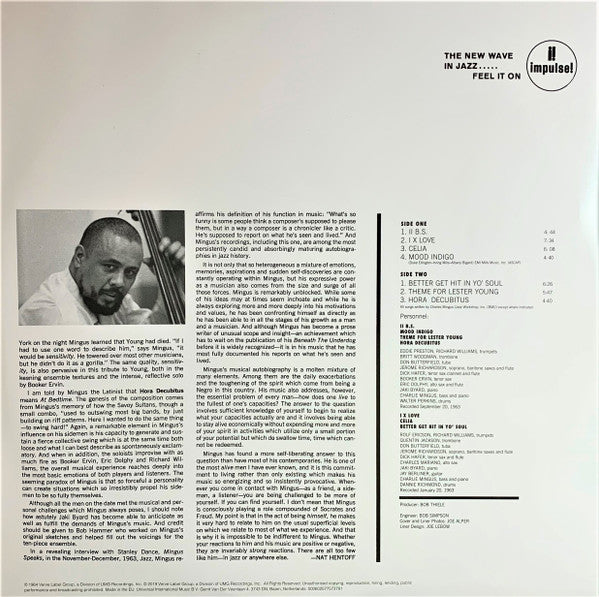 Mingus Mingus Mingus Mingus Mingus - secondary