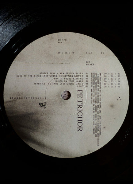 Petrichor - secondary