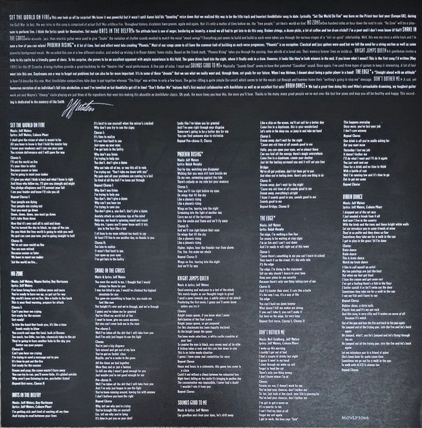 Set The World On Fire - secondary