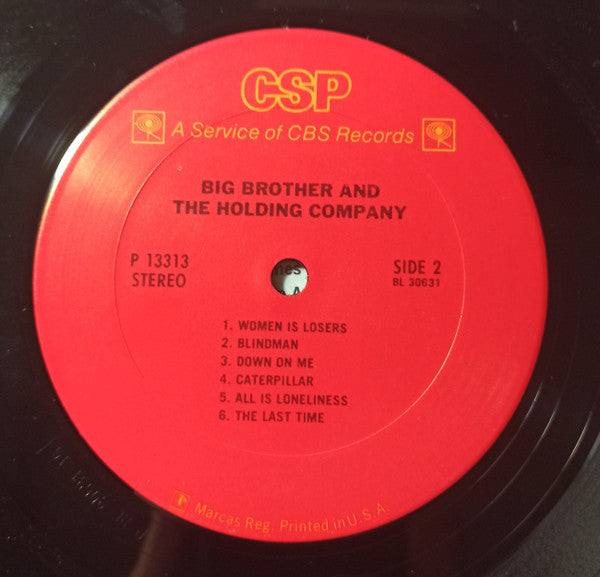 Big Brother & The Holding Company, Janis Joplin - Big Brother & The Holding Company