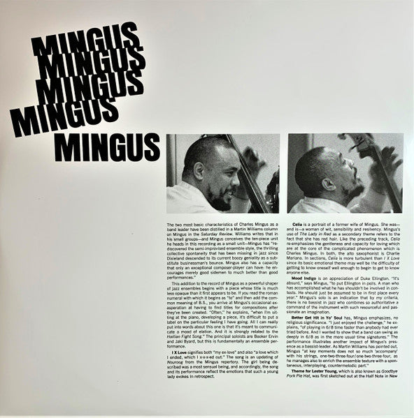 Mingus Mingus Mingus Mingus Mingus - secondary