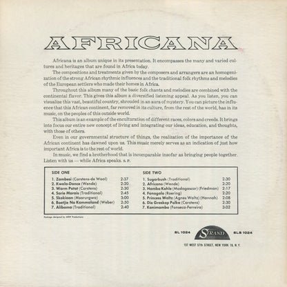 Africana! - secondary