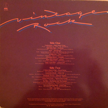 Vintage Rock - secondary