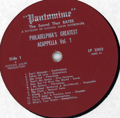 Philadelphia's Greatest Acappella - secondary